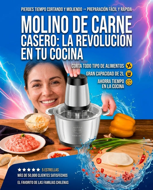 PICADORA ELECTRICA DOS VELOCIDADES